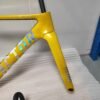 Factor Ostro Vam 02 Road Racing Frame T1000 700C Road Car Frame Set Custom Painted Carbon Fiber Frame with Handlebars