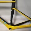 Factor Ostro Vam 02 Road Racing Frame T1000 700C Road Car Frame Set Custom Painted Carbon Fiber Frame with Handlebars