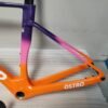 Factor Ostro Vam 02 Road Racing Frame T1000 700C Road Car Frame Set Custom Painted Carbon Fiber Frame with Handlebars