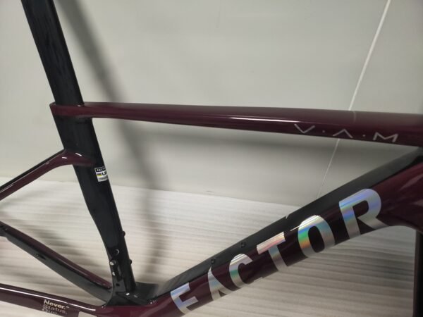Factor Ostro Vam 02 Road Racing Frame T1000 700C Road Car Frame Set Custom Painted Carbon Fiber Frame with Handlebars