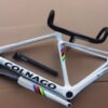 COLNAGO V4RS Carbon fiber frame ultra-light road bike, 1:1 restoration, ultra-lightweight, high hardness, durable, industrial-grade paint.