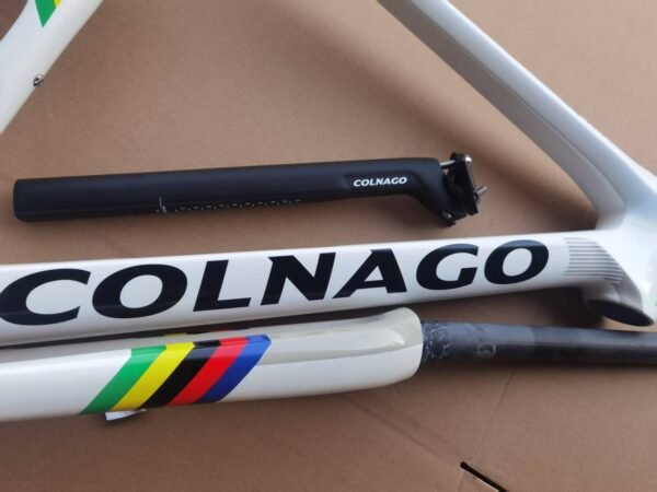COLNAGO V4RS Carbon fiber frame ultra-light road bike, 1:1 restoration, ultra-lightweight, high hardness, durable, industrial-grade paint.